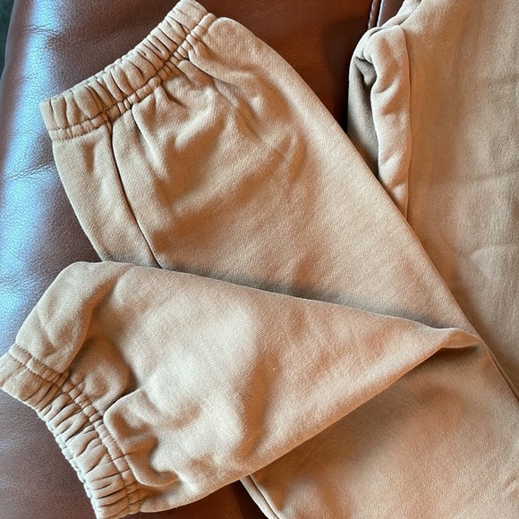 SKIMS Cotton Fleece Jogger (color: Tigers eye) - Picture 10 of 13